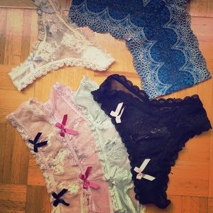 Victoria’s Secret underwear collection. Size M.